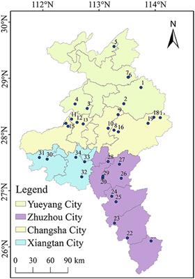 Spatial Distribution Characteristic of Antimony in Typical Paddy Soil of Eastern Hunan Province, China